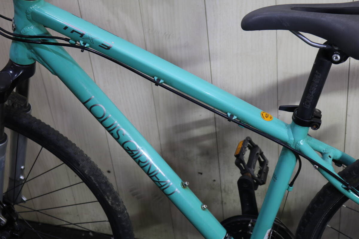 人気良品！LOUIS GARNEAUルイガノLGS-TRX3 700C アルミ シマノ24速 420mm ディスクブレーキ仕様 クロスバイク_10