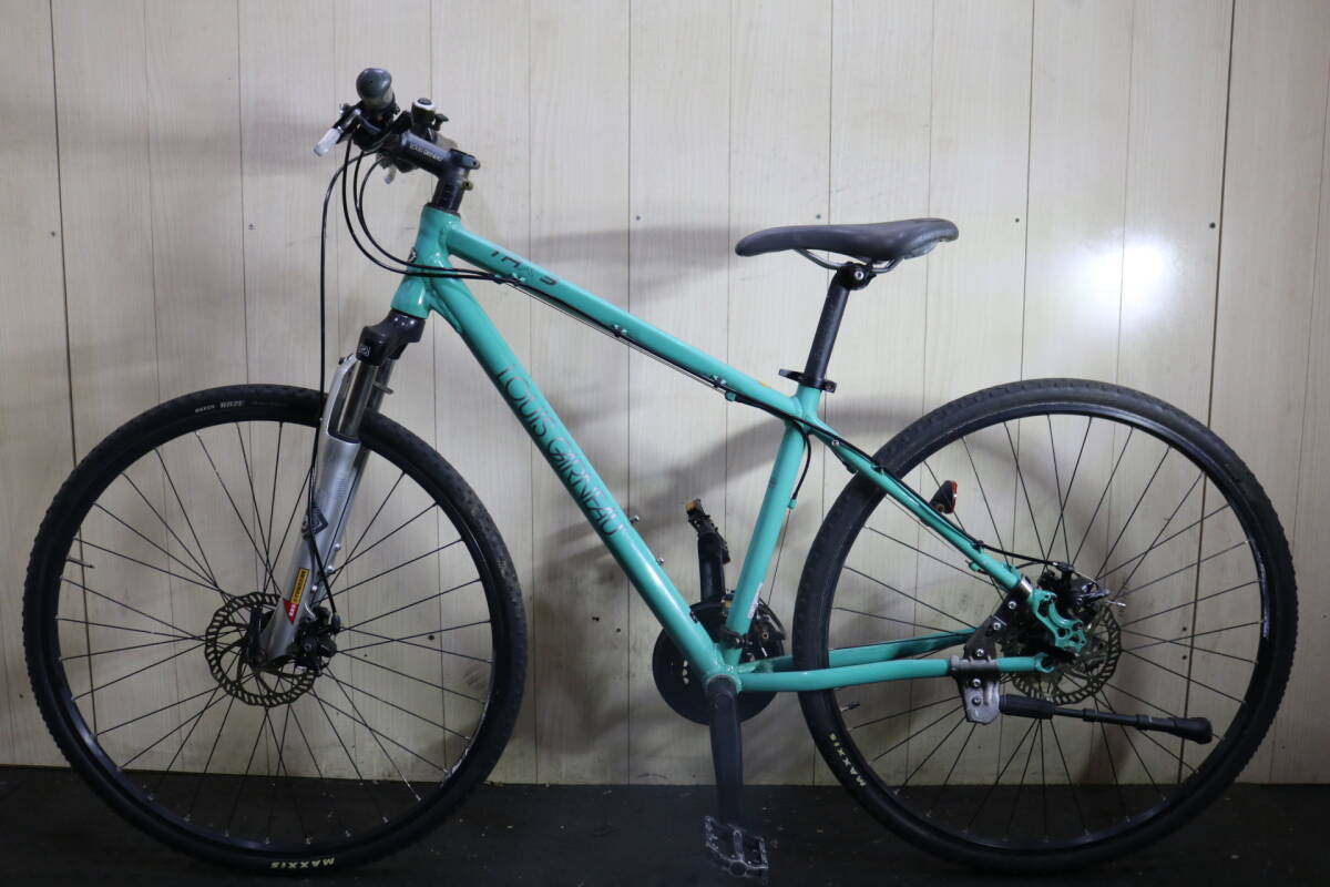 人気良品！LOUIS GARNEAUルイガノLGS-TRX3 700C アルミ シマノ24速 420mm ディスクブレーキ仕様 クロスバイク_6