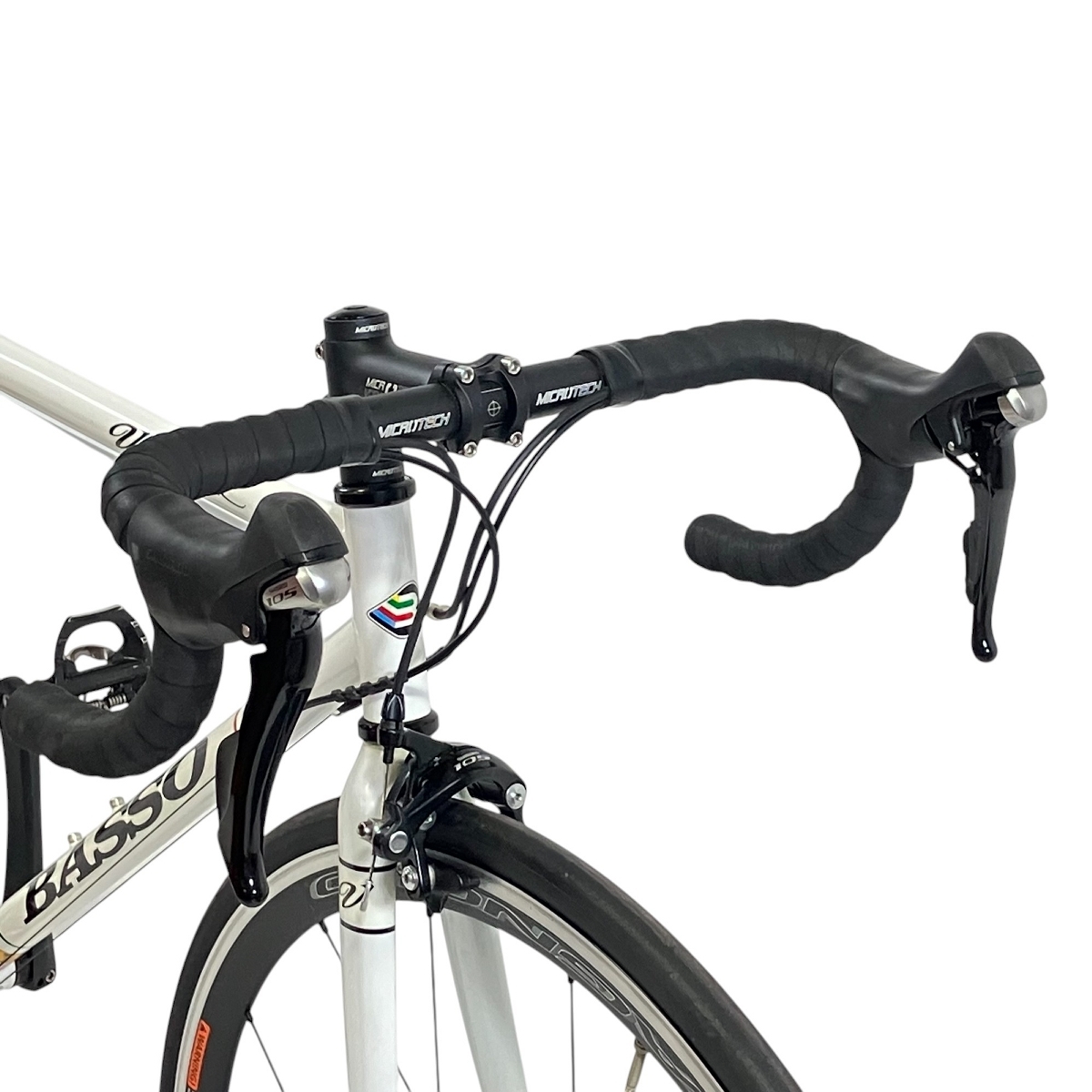 BASSO 25 VIPER 105 ロードバイク サイズ48 外装2x11段 ホワイト Viper バッソ 自転車 中古 良好 T9843506_6