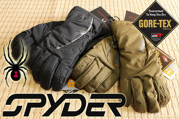 ◇新品 SPYDER スパイダー GORE-TEX ゴアテックス グローブ 青 S 新