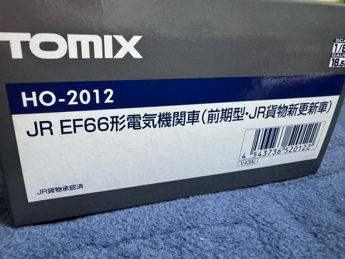 TOMIX JR EF66形電気機関車（前期型・JR貨物新更新車） HO-2012 トミックス　16番ゲージ　HO_2