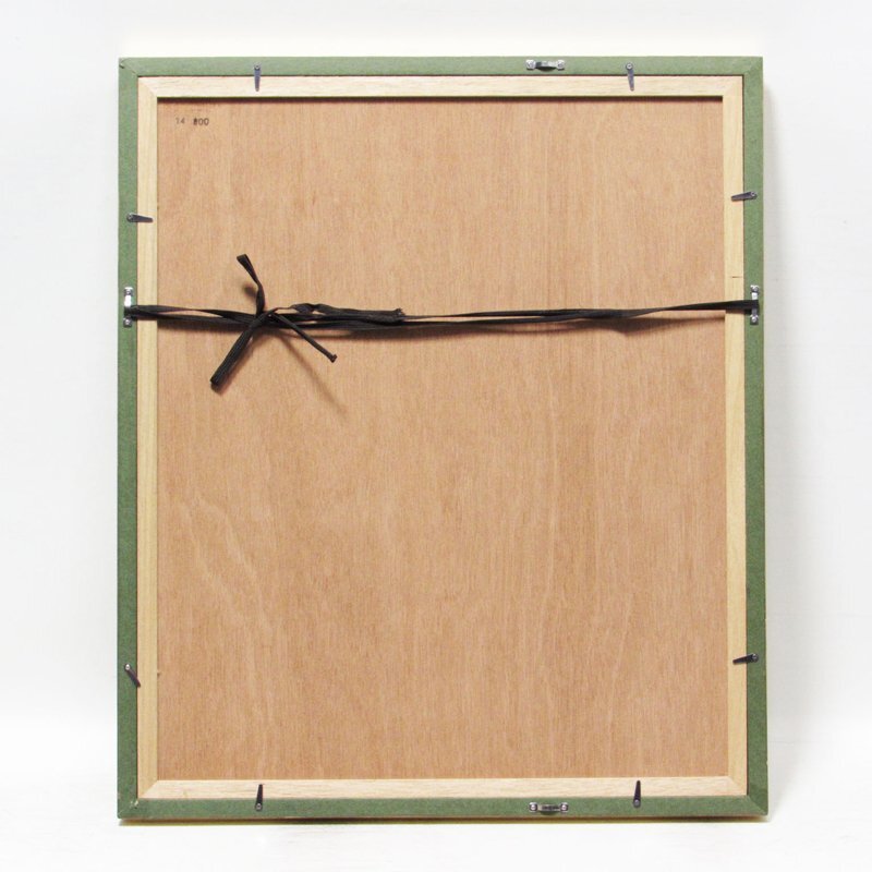 【GINZA絵画館】三岸節子　パステル画６号「室内」公式鑑定証書付き・文化功労者・１ 点もの　YK06F0H0G4J7U3I_6