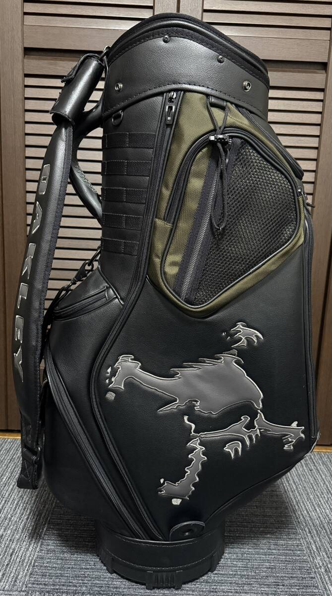 OAKLEY オークリー　Skull Golf Bag スカルゴルフバッグ 14.0　Blackout_2