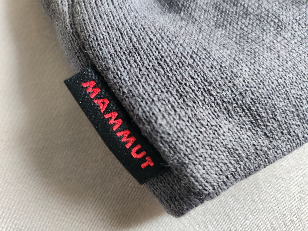 新品未使用 MAMMUT ビーニー ニット帽_4
