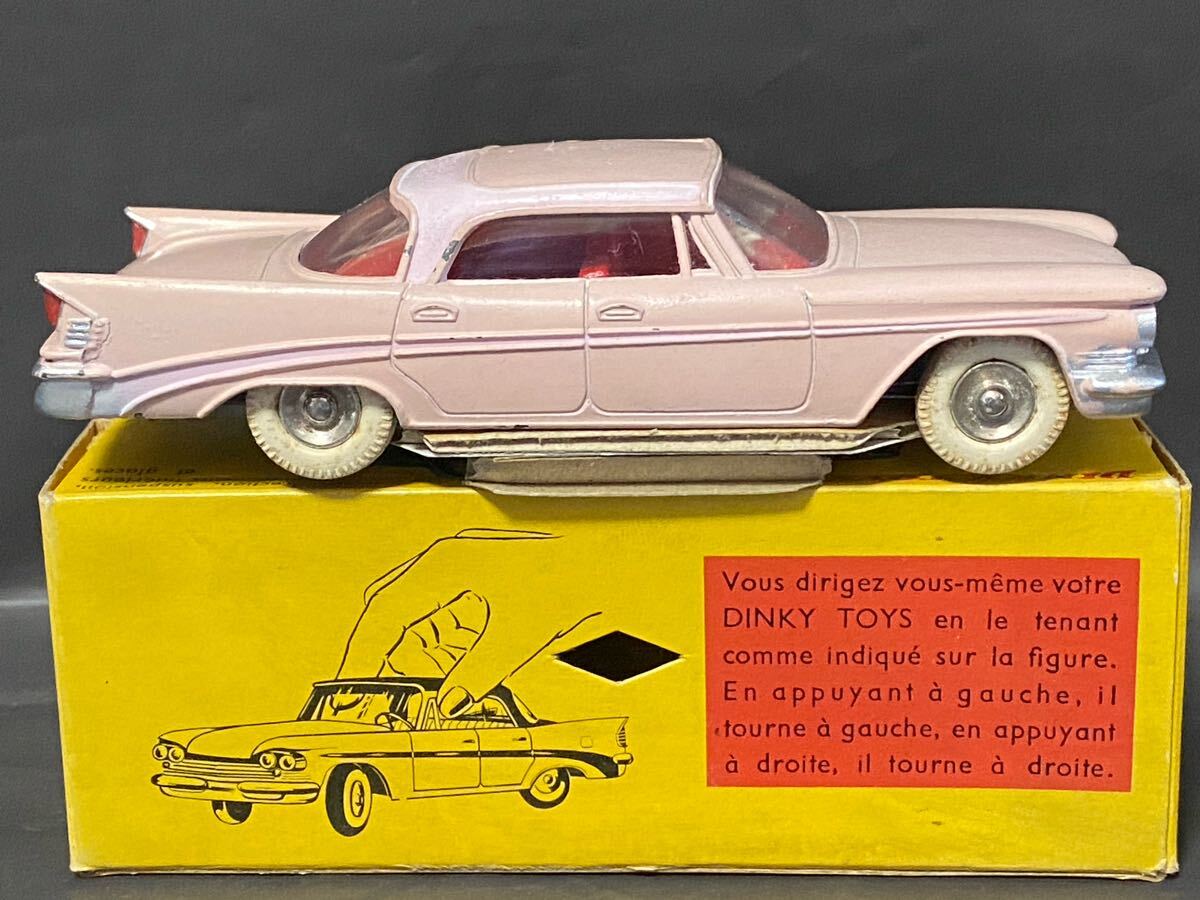 Chrysler Saratoga Rose – Dinky Toys N°550 – Avec Boîte D'origine