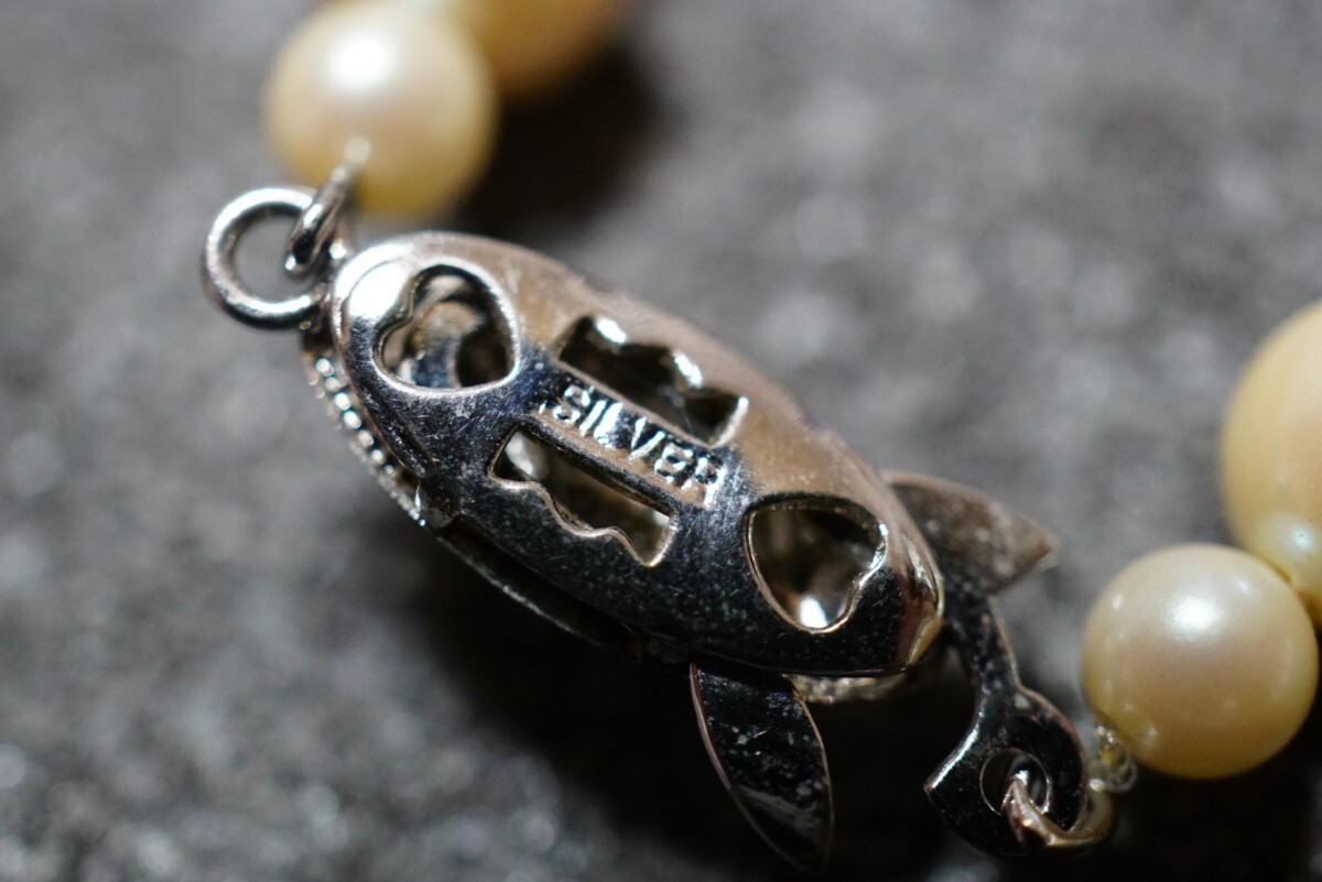 B2029 全てSILVER パール風 ネックレス ヴィンテージ アクセサリー 大量 セット まとめて おまとめ まとめ売り ペンダント 装飾品_6