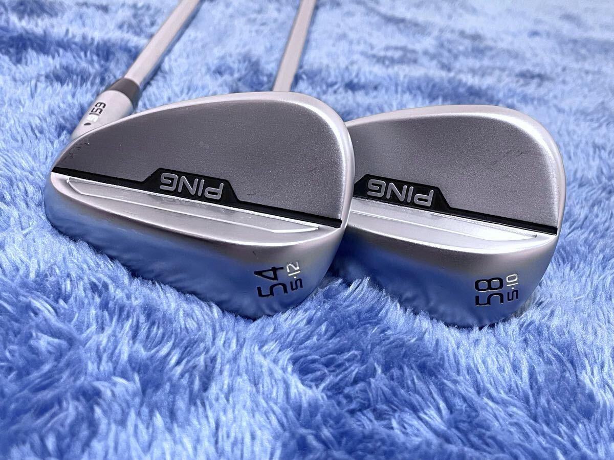 ピン PING S159 ウェッジ 54度/58度 Sソール 2本セット N.S.PRO MODUS3 TOUR 115(S) シャフト_1