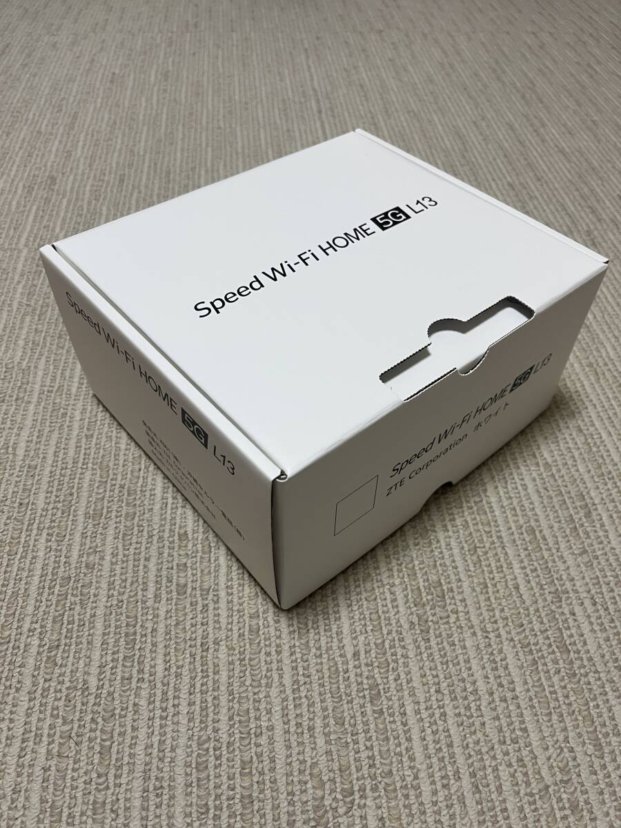 Speed Wi-Fi HOME 5G L13 ZTR02 未開封 未使用 送料無料_1