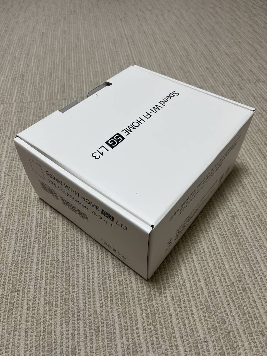 Speed Wi-Fi HOME 5G L13 ZTR02 未開封 未使用 送料無料_2