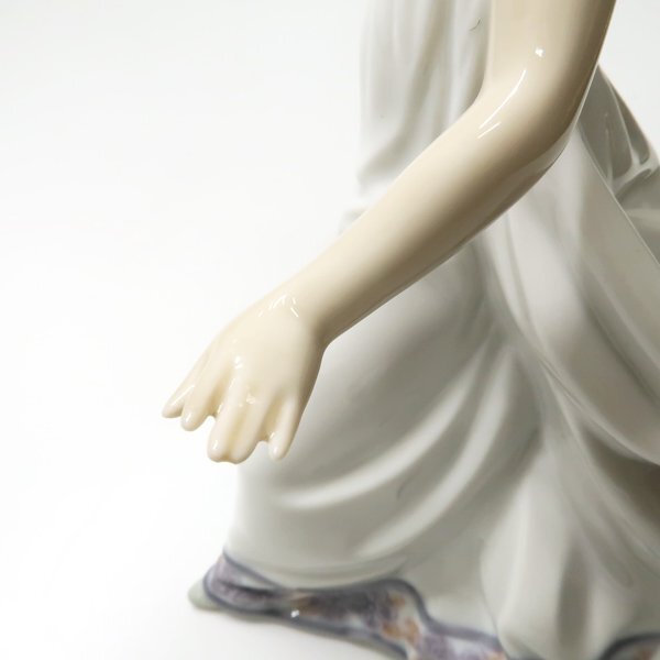 1円～】LLADRO リヤドロ 春の花かご 5790 フィギュリン ※難あり(花びら