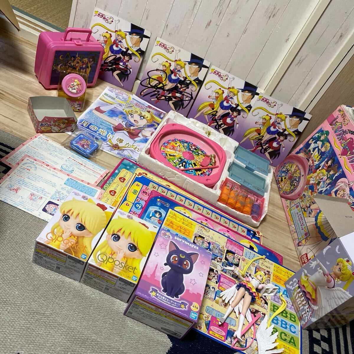 美少女戦士セーラームーン フィギュア ぬいぐるみ 販促用パネル 当時物 昭和レトロ なりきりグッズ その他　ジャンク品まとめ_4