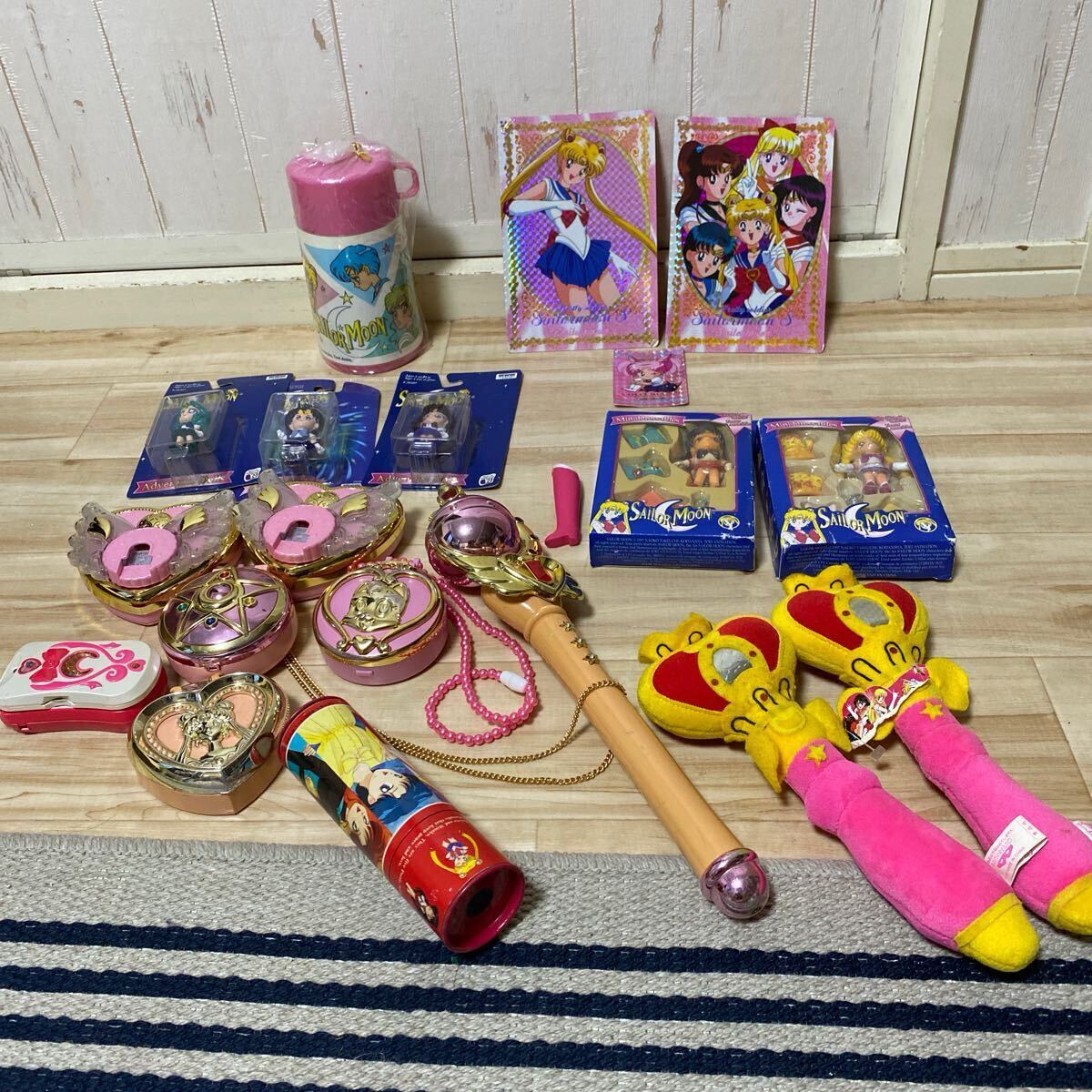 美少女戦士セーラームーン フィギュア ぬいぐるみ 販促用パネル 当時物 昭和レトロ なりきりグッズ その他　ジャンク品まとめ_7