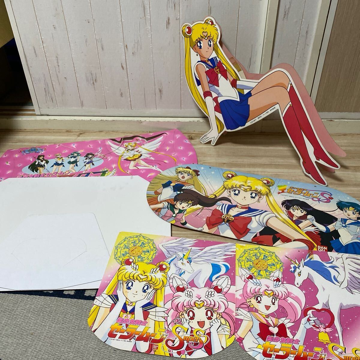 美少女戦士セーラームーン フィギュア ぬいぐるみ 販促用パネル 当時物 昭和レトロ なりきりグッズ その他　ジャンク品まとめ_9
