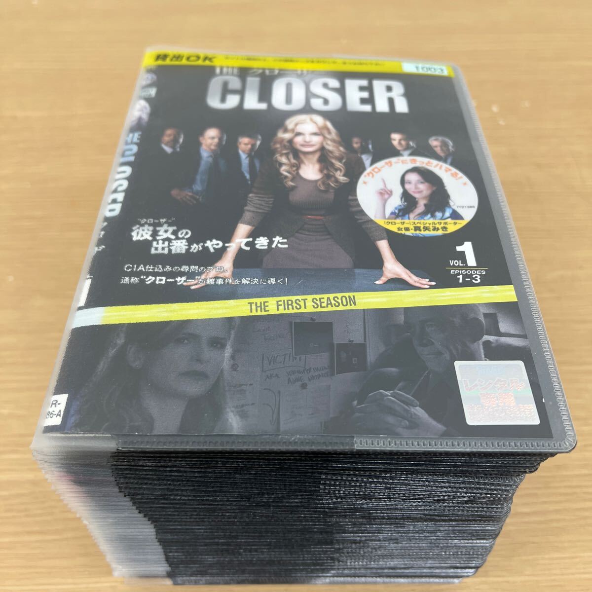 中古 レンタル落ち DVD クローザー 全46枚 シーズン 1、2、3、4、5、6 