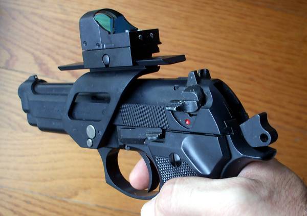 ☆M92F・M93R用 ピストルスコープ マウントベース☆(ガスガン