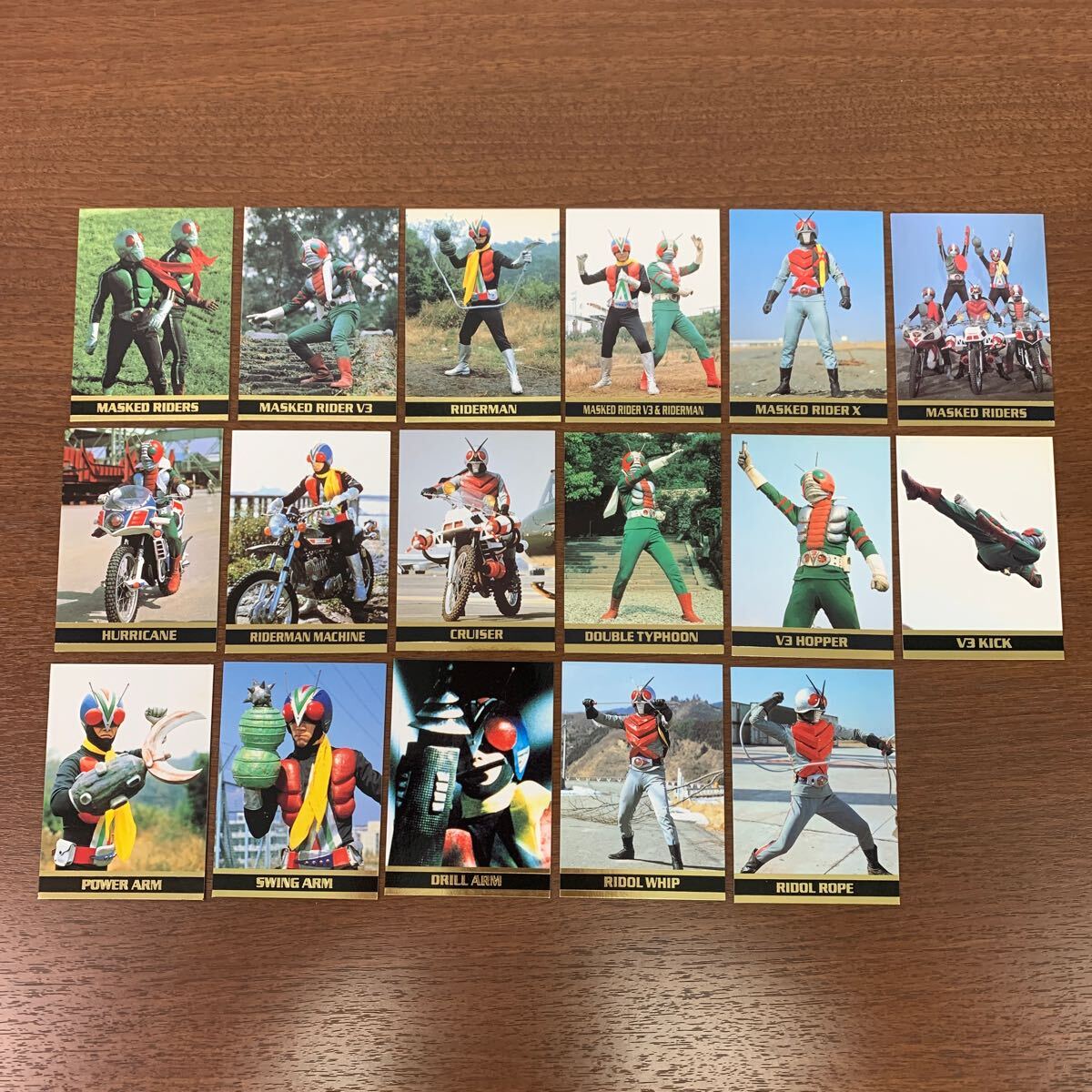 y アマダ 仮面ライダーV3 仮面ライダーX トレーディングコレクション