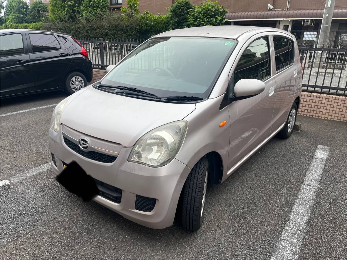 ミラ 平成19年 車検令和8年8月30日まで　記録簿あり　禁煙車_1