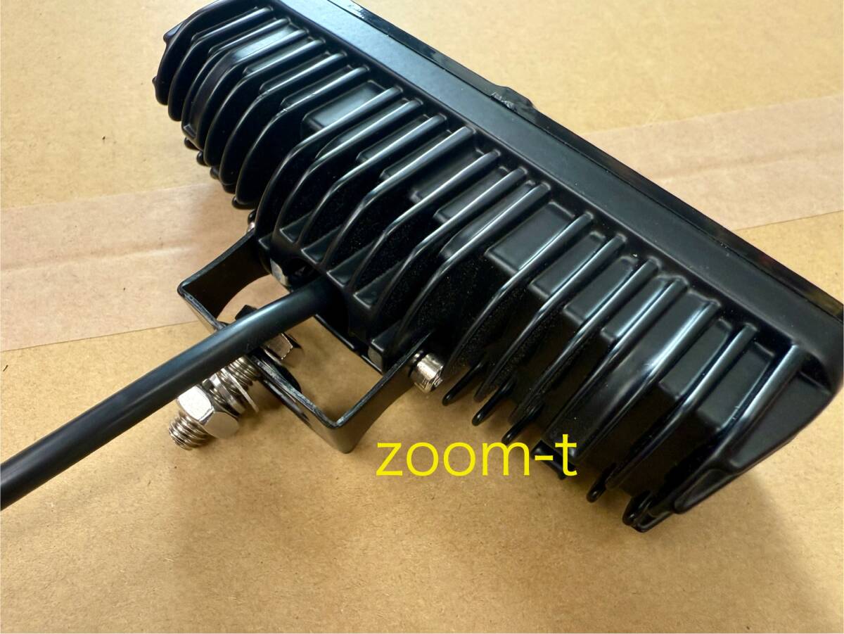 4　ズーマー　ステンレス製ステムステー付　無改造20W　LED　ヘッドライト_2