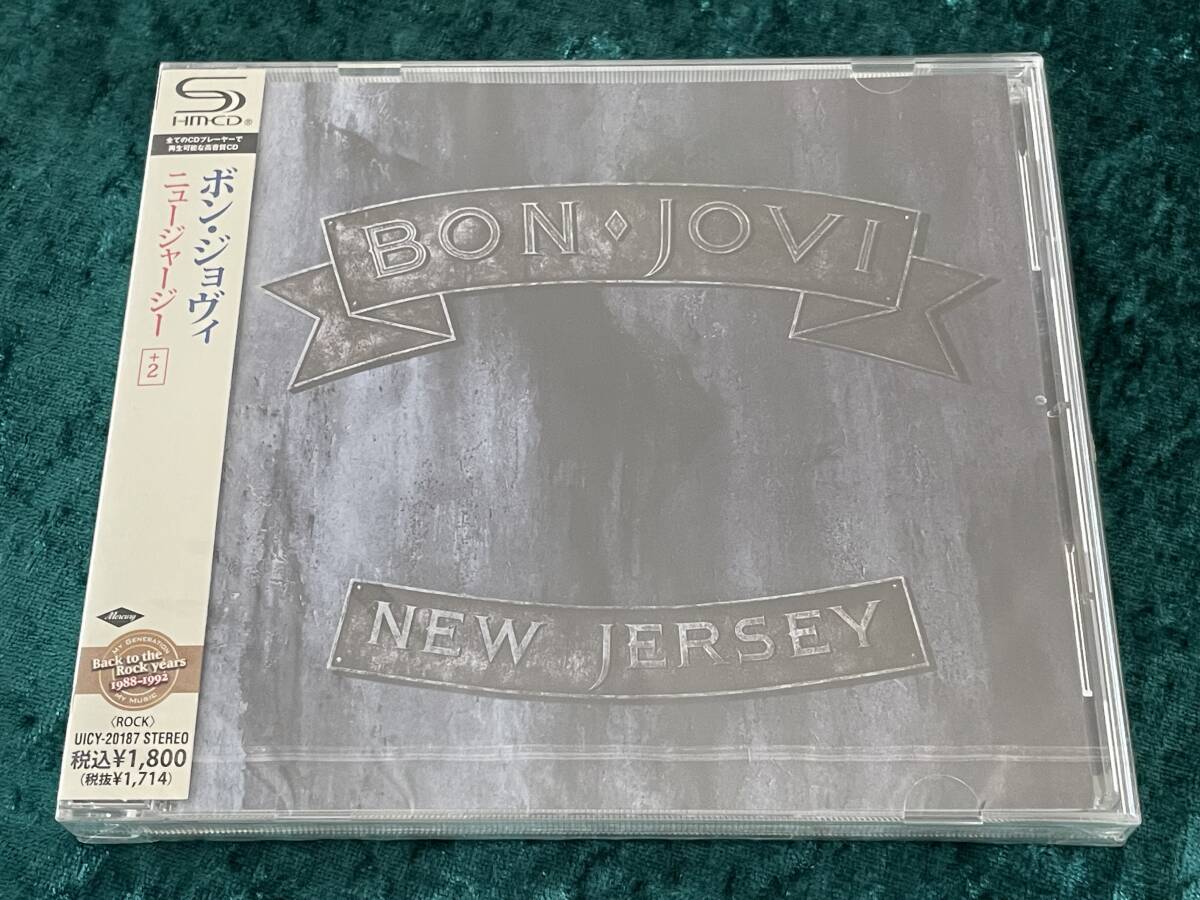 ☆新品未開封☆ボン・ジョヴィ☆SHM-CD☆ニュージャージー +2☆日本盤