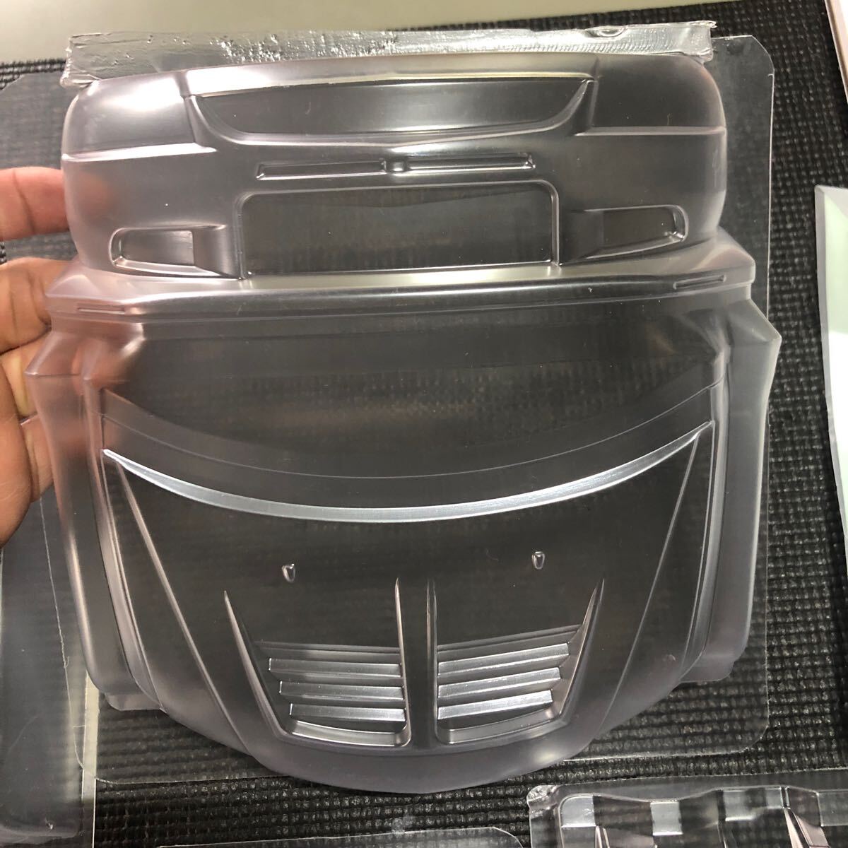 ラジコンボディ エルシノア ランサーエボリューション9別売エアロ