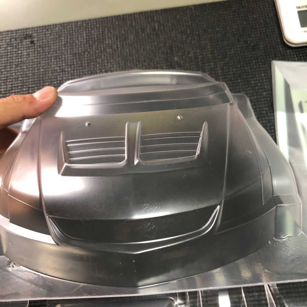ラジコンボディ エルシノア ランサーエボリューション9別売エアロ