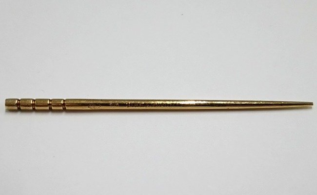 ♪Tiffany ティファニー 14K 爪楊枝 トゥースピック つまようじ 現状品