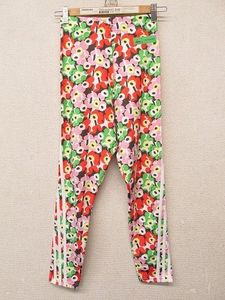 k7968：アディダスadidas × マリメッコmarimekko HG3915 レギンス/タイツ xs フィットネ