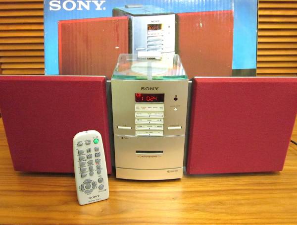 ☆名機SONY CMT-ED1A CDカセットコンポ美品 B&Oサウンドスペース