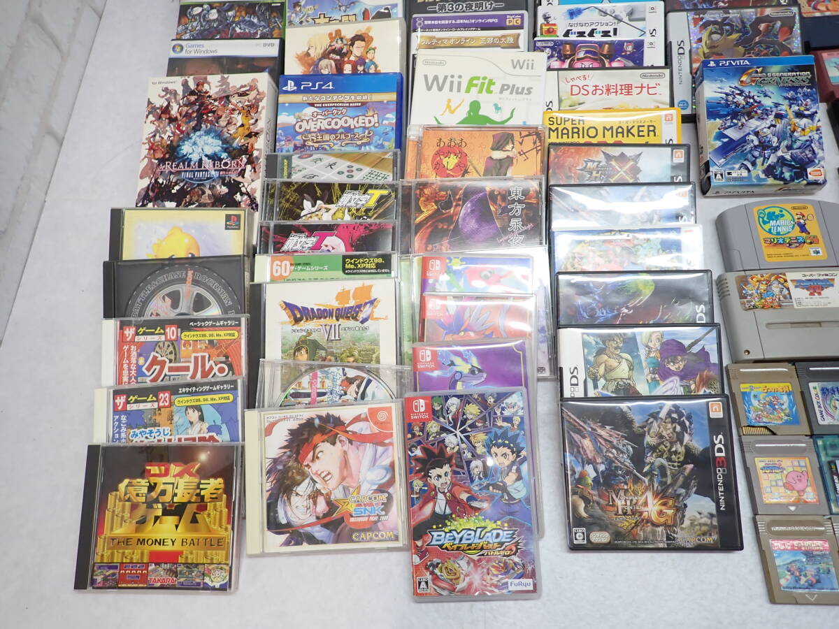 ◎855【ジャンク】ゲームソフト 周辺機器まとめ☆大量 スイッチソフト