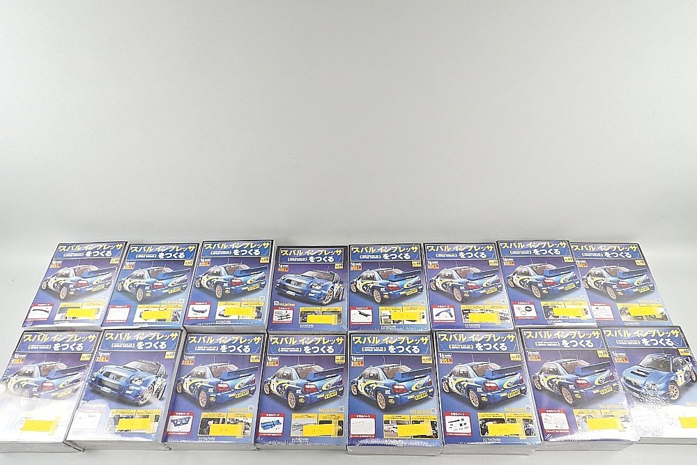 ☆ アシェット 1/8 週刊 スバルインプレッサをつくる WRC 2003