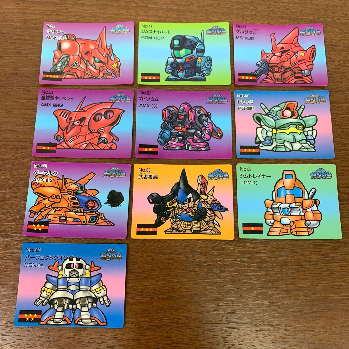 y マーメイド SDガンダム アイス カード 42種 (トレーディングカード