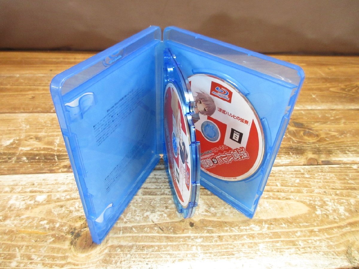 W5-1949】Blu-ray 涼宮ハルヒの憂鬱 ブルーレイ コンプリート BOX 初回