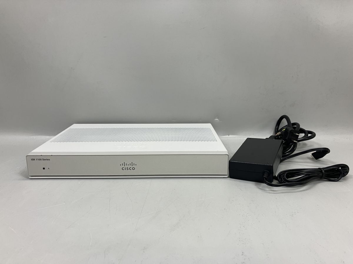 1円スタート＊Cisco サービス統合型ルータ C1111-8P V01 動作確認