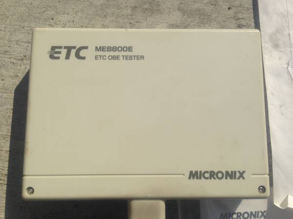ETC 車載器テスタME8800E ♪「ETC OBE テスター」 ME8800E ◇ ETCの取付確認に♪(ETC)｜売買され