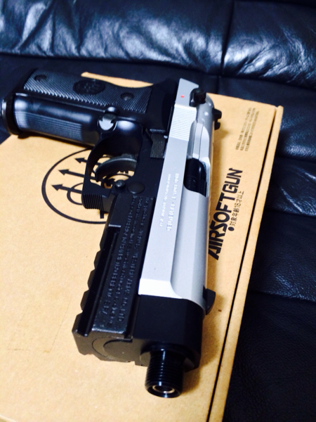 WA/ベレッタm8045クーガーF/WILD.2/ツートンカラー美品1円スタ