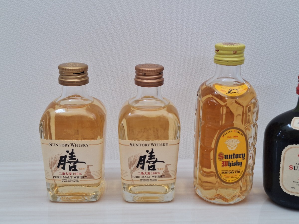 ウイスキー　 ミニチュアボトル　サントリー　バランタイン_2