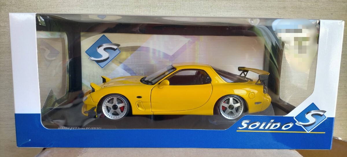 ミニカー カスタムカー solido s 1/18 mazda RX-7 type rs fd3S マツダ