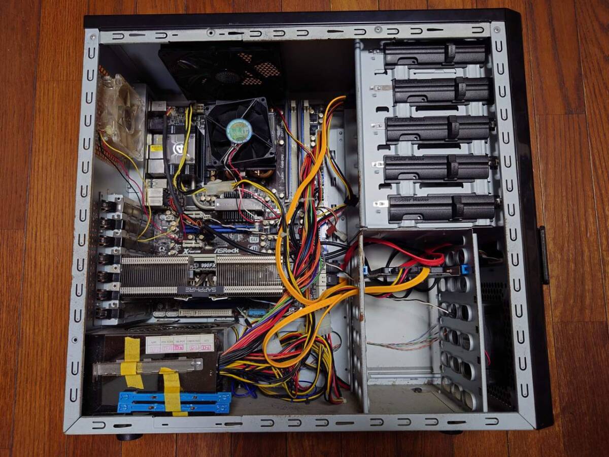 【ジャンクPC】AMD FX-8350／ASROCK 990FX extreame4／メモリ8GB／SSD120GB／OS無／おまけ_1
