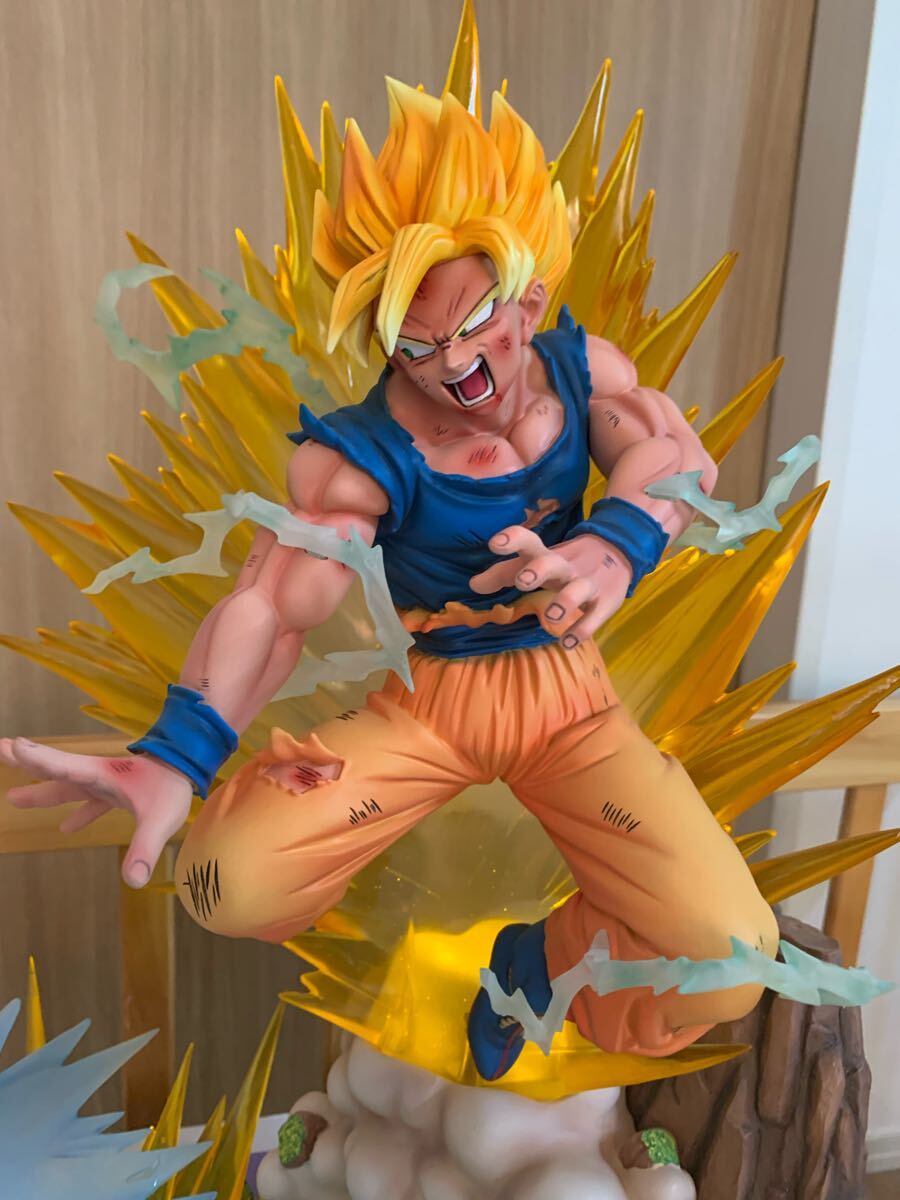 ドラゴンボール ガレージキット 孫悟空 元気玉 フィギュア 魔人ブウ 一