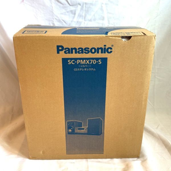 ☆未使用品☆ CDステレオシステム SC-PMX70-S Panasonic パナソニック