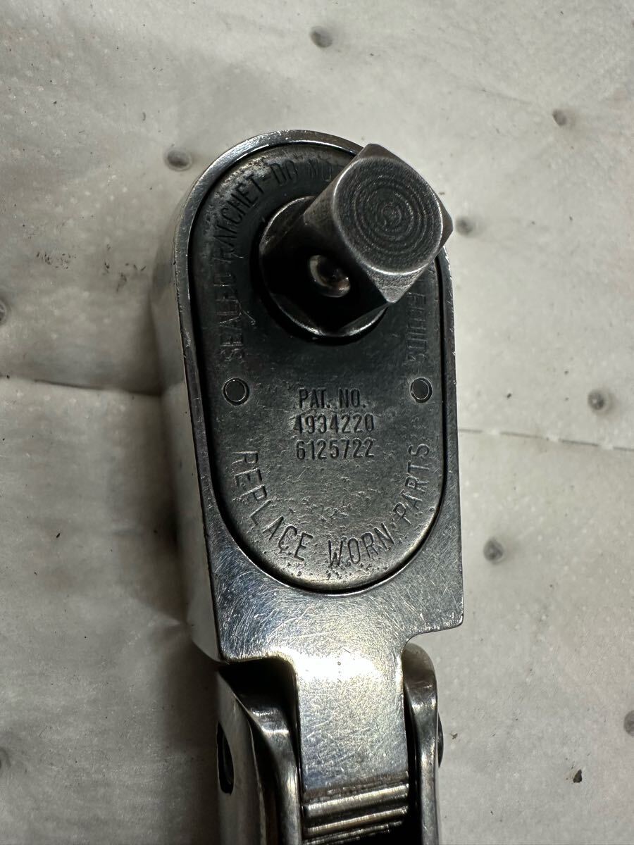 スナップオン ロングフレックスラチェット　ロック付き　3/8 FX936_3