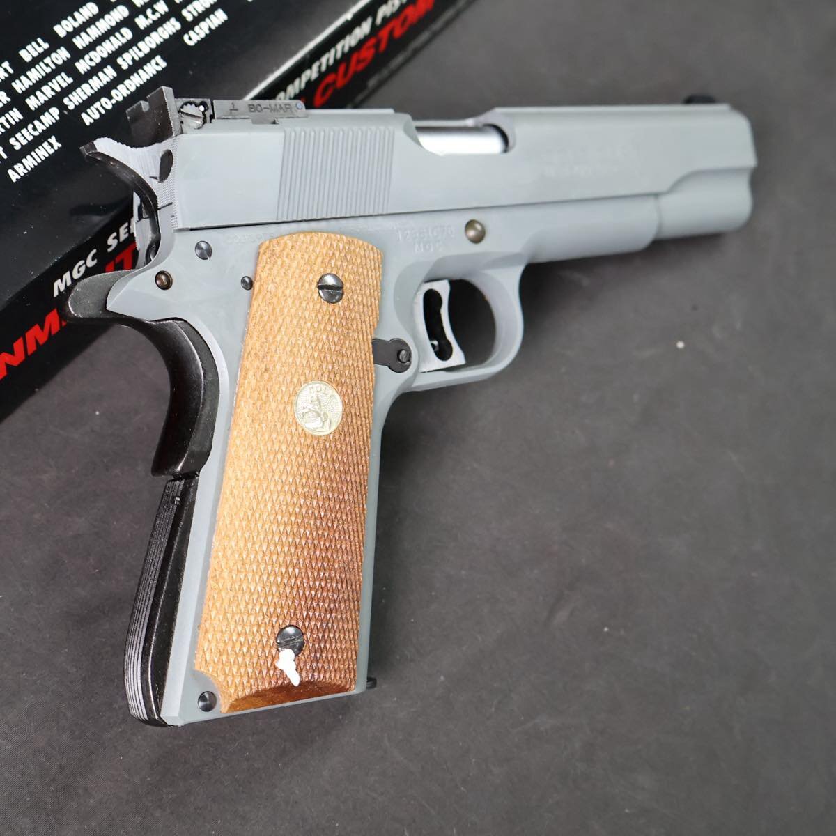 MGC COLT ナショナルマッチ GOLD CUP 5inchカスタム HW モデルガン #S