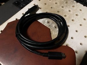 動作確認済 IEEE1394b(FireWire 800) ケーブル　９ピン-９ピン 約１７５ｃｍ(CA250742)