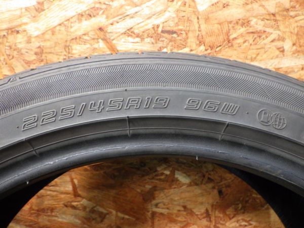ダンロップ LE MANS V 225/45R19 96W 2021年製 7~8分山【4本/夏タイヤ/19インチ】手渡し可_9
