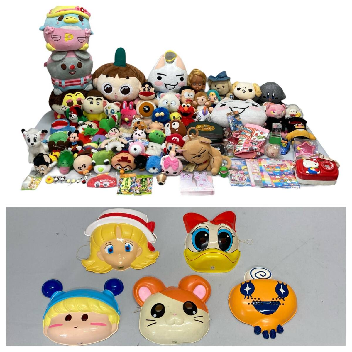 △ 平成レトロ ぬいぐるみ 大量 89点 まとめ商品 トロ にこにこぷん