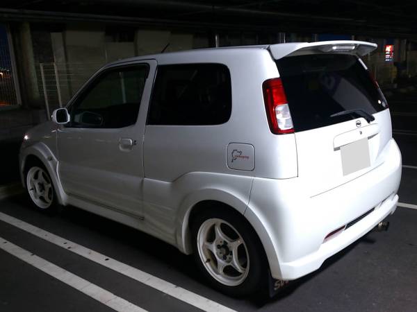 スイフトスポーツHT81S 車高調・フルバケ等 中古スタッドレス付_2