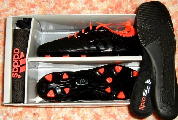 【即決】adidasアディピュア11PROSLFG黒25.5㎝【軽量天然皮革】_2