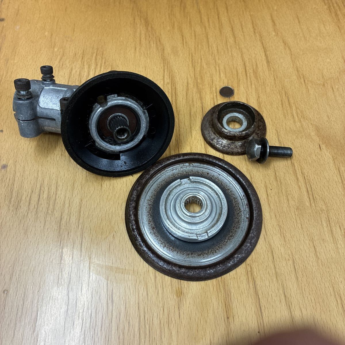 ギヤケース　やまびこ共立草刈機sre2430実動部品　程度良子 _6