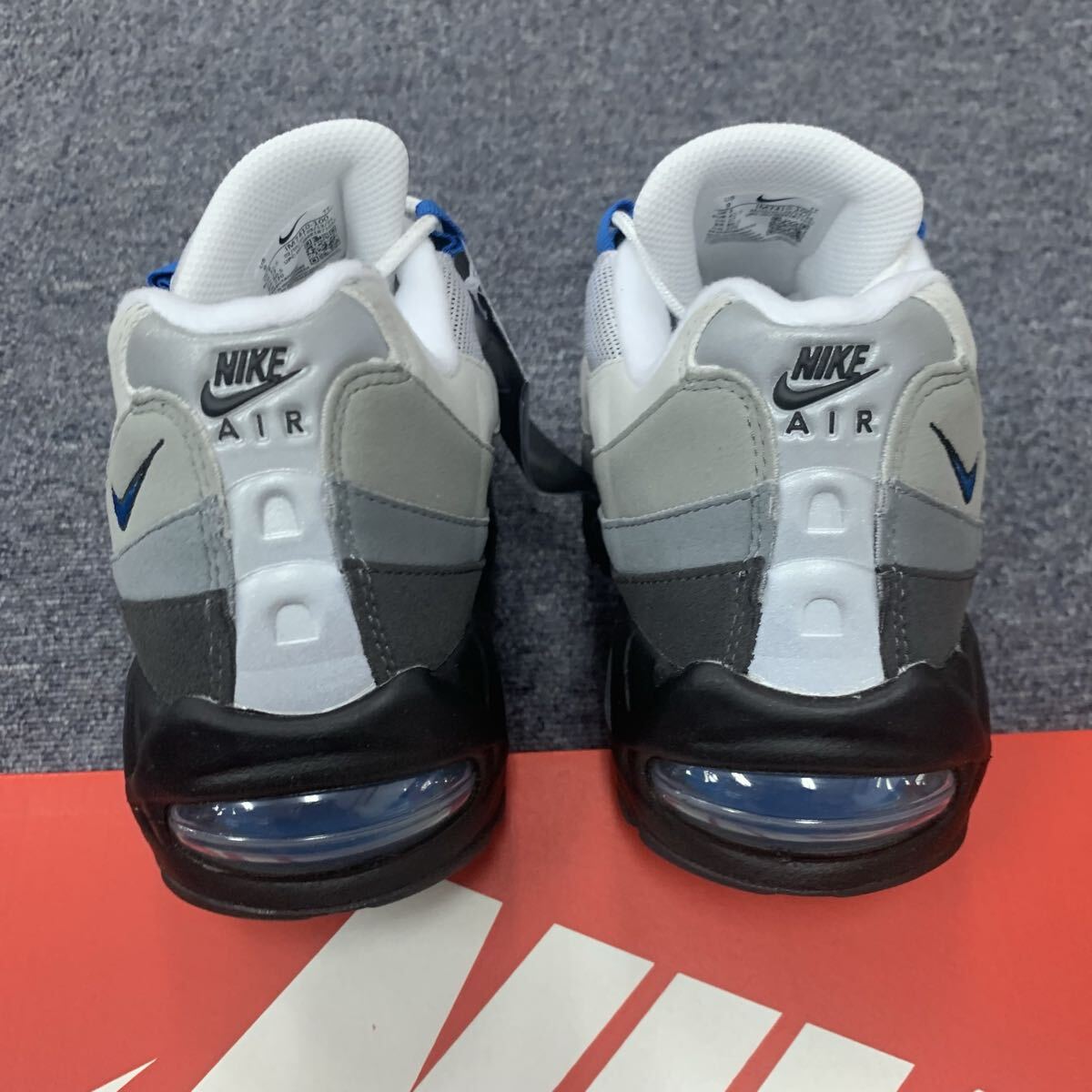 新品 27cm Nike AIR MAX 95 COOL GREY BLUE SPARK IM7410-100 ナイキ 