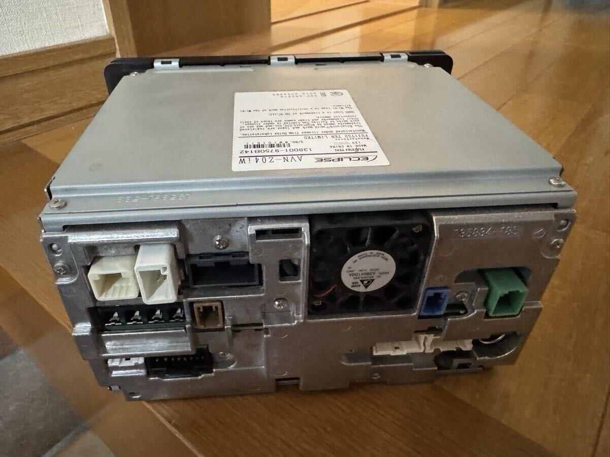 ★動作確認済み★ ECLIPSE AVN-Z04iw CD/DVD/TV/Bluetooth付き 配線類あり★ フルセグ　送料無料_6